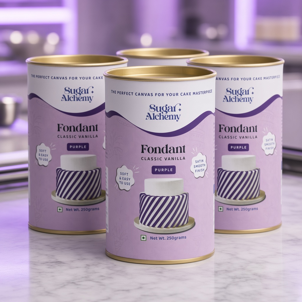 Sugar Alchemy fondant packaging